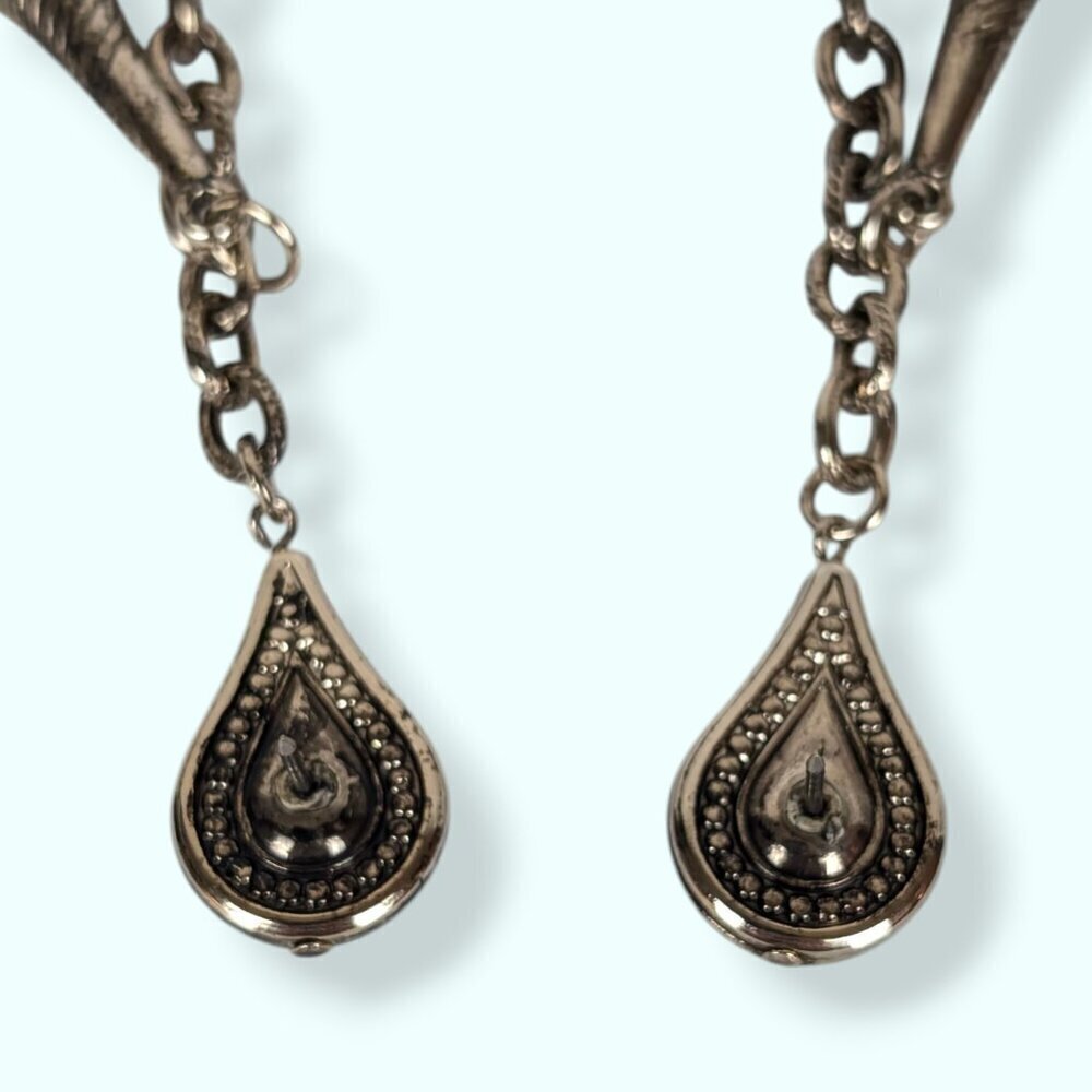 (2/$20) V. Dangling Charm Sweater Pins - Picture 4 of 5